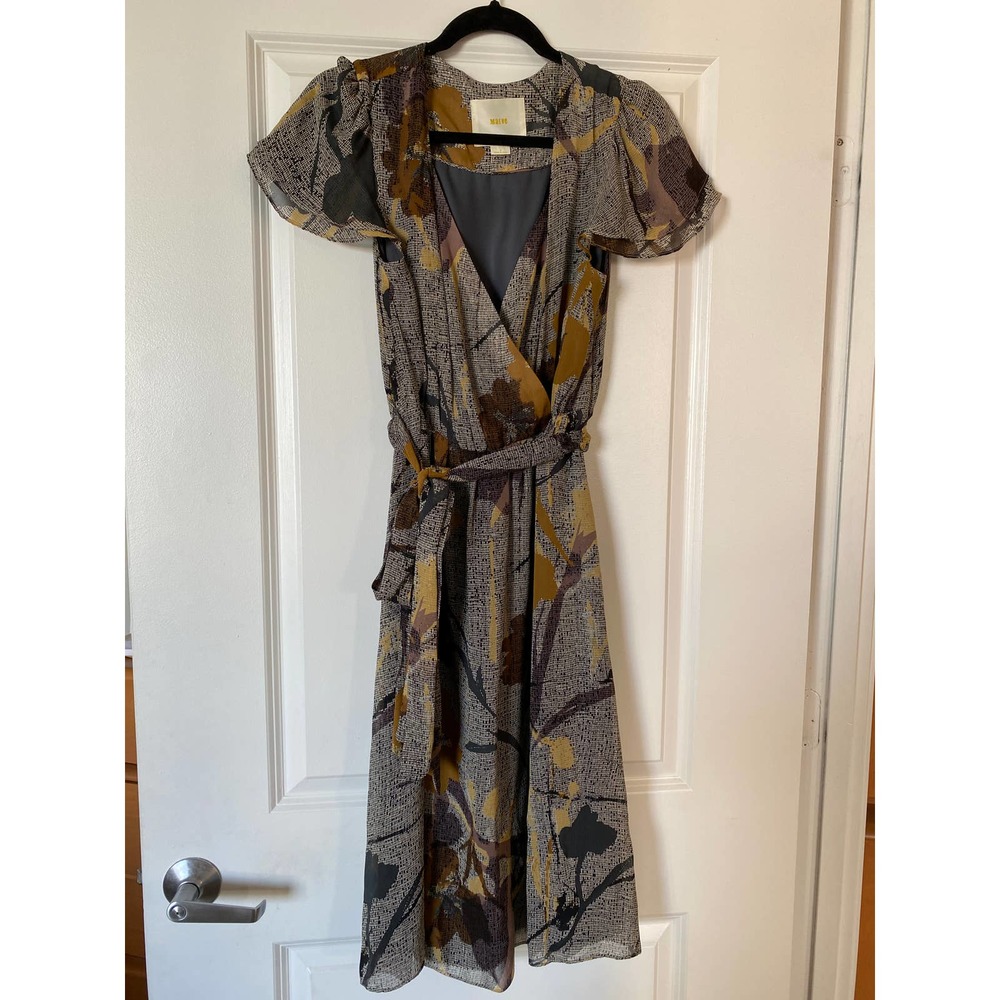 MAEVE Women's 4 Bronwen Wrap Dress EUC